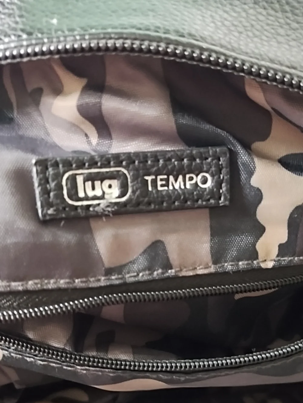 Lug tempo tote black
